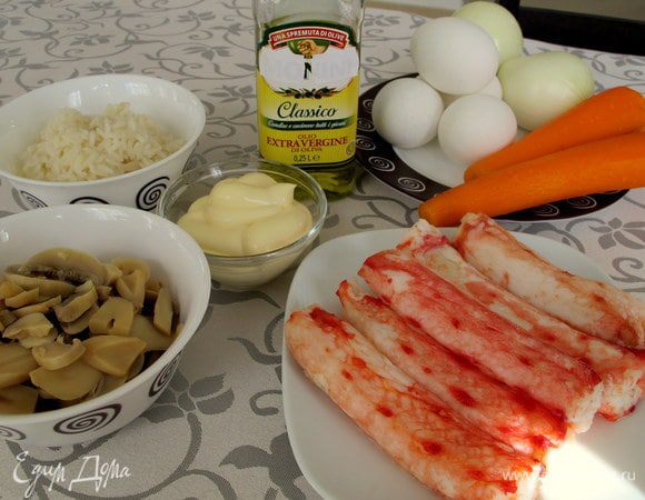 Набор продуктов, который понадобится.