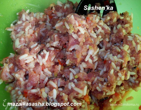 Все тчательно перемешиваем и отставляем в сторону.