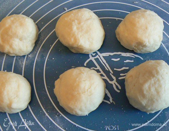 разделить на порционные кусочки