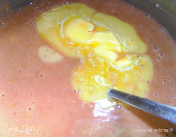 Подумав,всё-таки добавила 50 гр слив.масла...