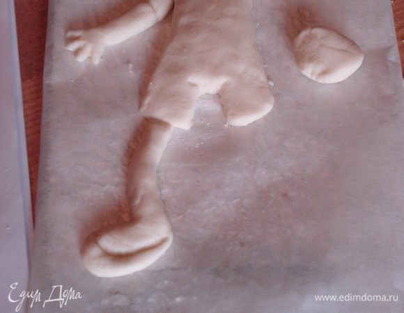 Теперь очередь ножек.