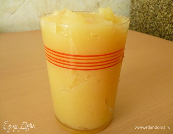 Вот такое пюре получается.