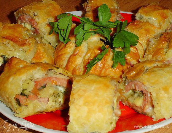 Вот и готов рулетик. Приятного аппетита!