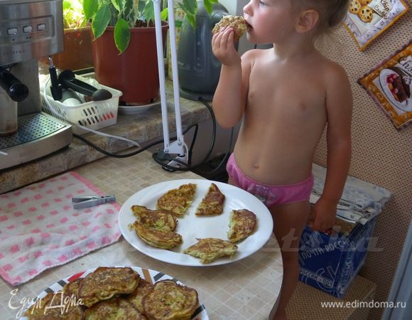 Моей Масяне очень нравятся такие вот блинчики.  