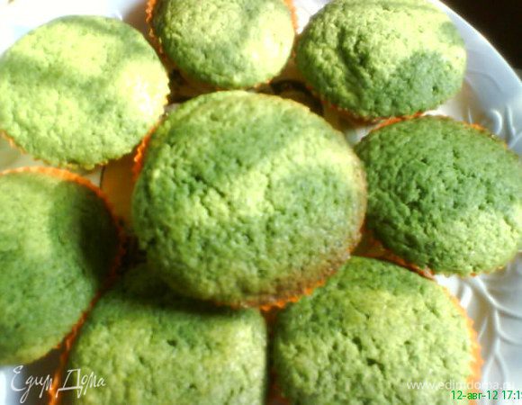 Достаем маффины из духовки и даем им остыть.