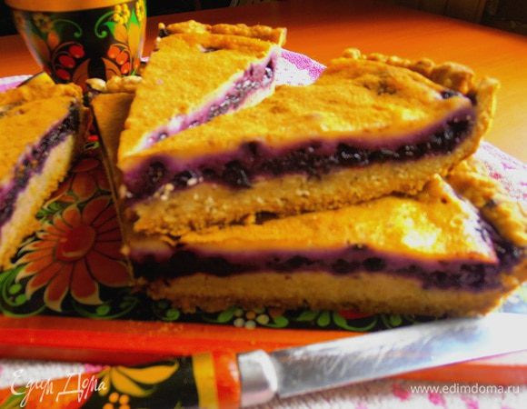 При желании чернику можно заменить любой другой(желательно яркой!)ягодой...