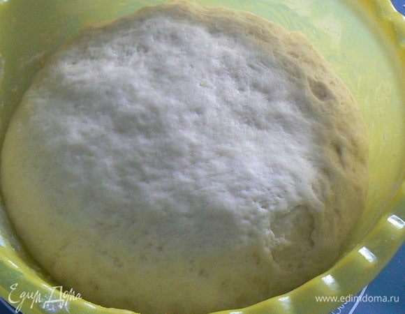 тесто хорошо поднимается