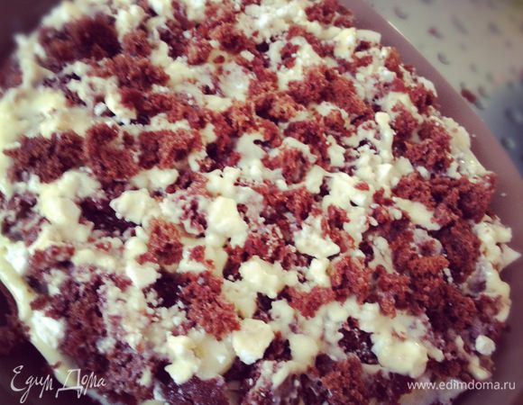 Снова безе и крем.