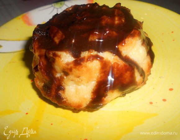 когда запеканка испеклась вынимаем из форм остуживаем и поливаем глазурью,приятного аппетита