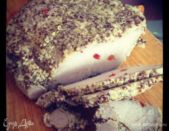 Вот такой вот у нас результат!) Кстати, для себя я заключила, что бесспорно выигрывает мясо, которое готовилось в фольге. 