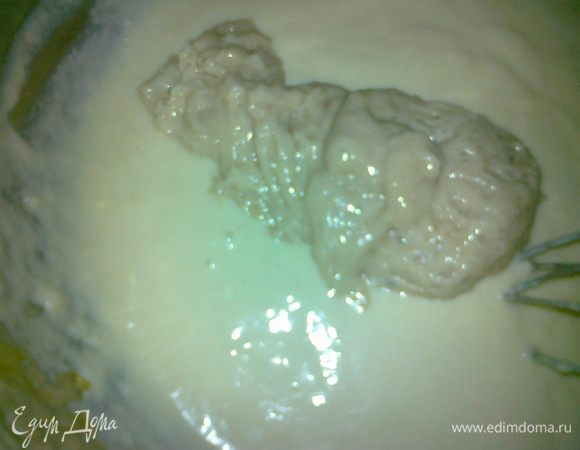 добавляем живые дрожжи