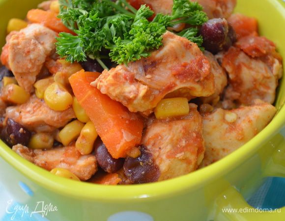 Тушим наше рагу на среднем огне примерно 30-40 минут. Запахи будут ТАКИЕ, что от них просто можно сойти с ума!