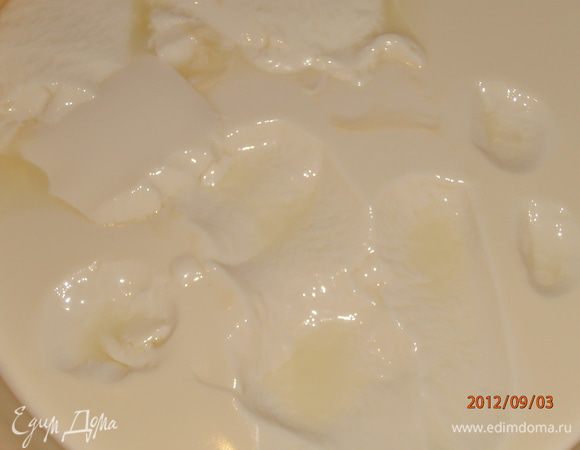 Ждем когда белок соберётся в ком