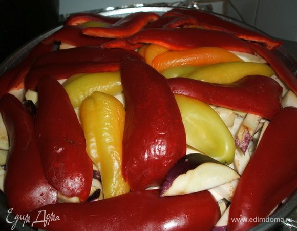 Затем болгарский перец.