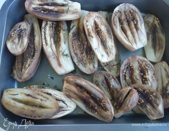 испечь баклажаны при температуре 200 гр минут 20