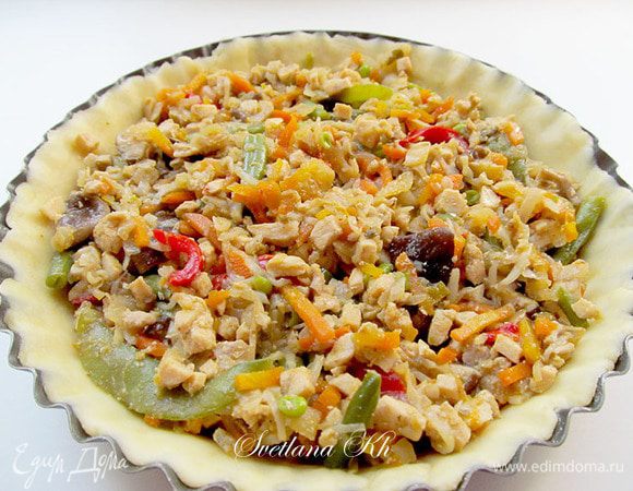 Выложить готовую начинку.