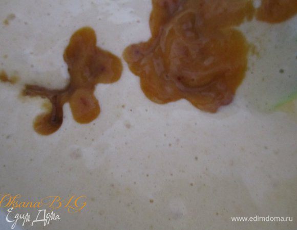 Хорошо перемешать, вылить в форму.