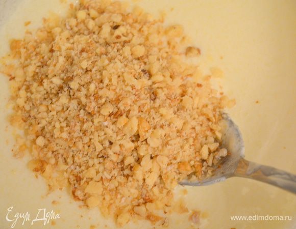 добавить орешки