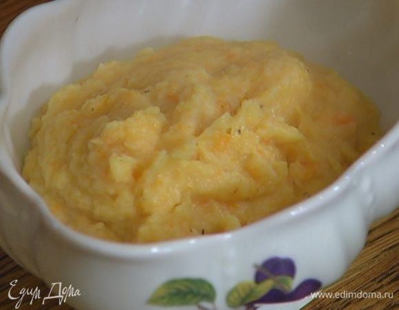 Подавать с овощным пюре.