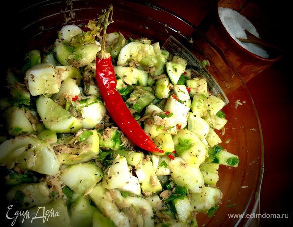 Через пару-тройку часов можно подавать к мясу или картошке вместо салата!