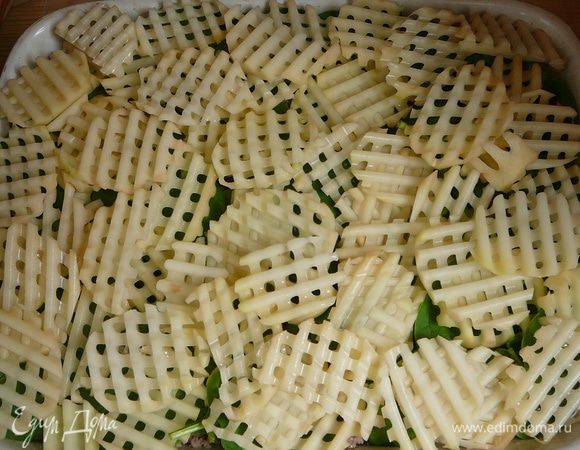 4 слой - картофель