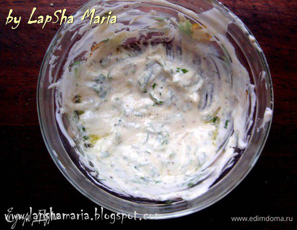 Как следует перемешайте и отставьте в сторону.