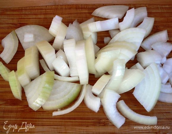 Лук порубить