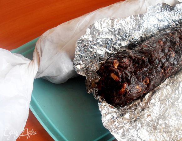 А вот и конечный результат,который надо нарезать тонким острым ножом!