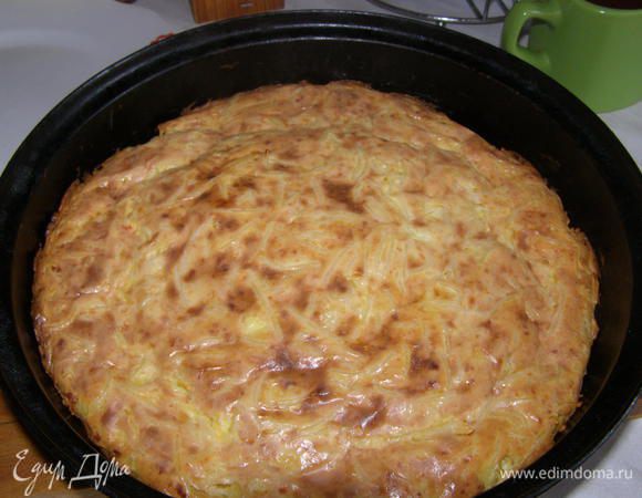 Выпекать в разогретой до 180 градусов духовке 45-50 мин. до образования румяной корочки. Приятного аппетита!!!