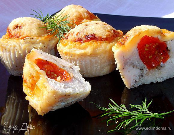 Запекаем 25 минут при температуре 180 гр.
Приятного аппетита!