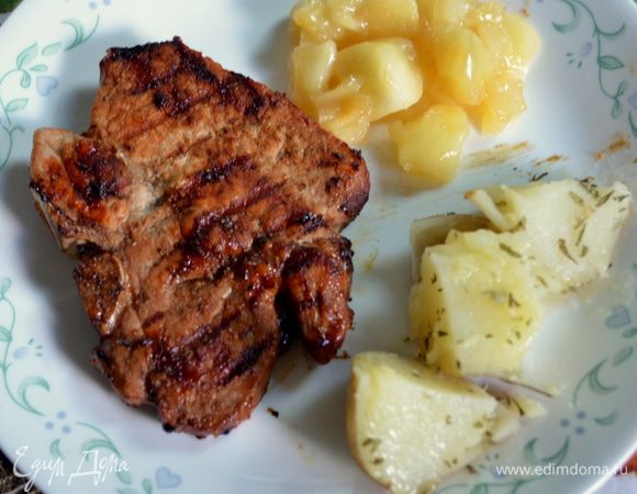 Подаем с гарниром.