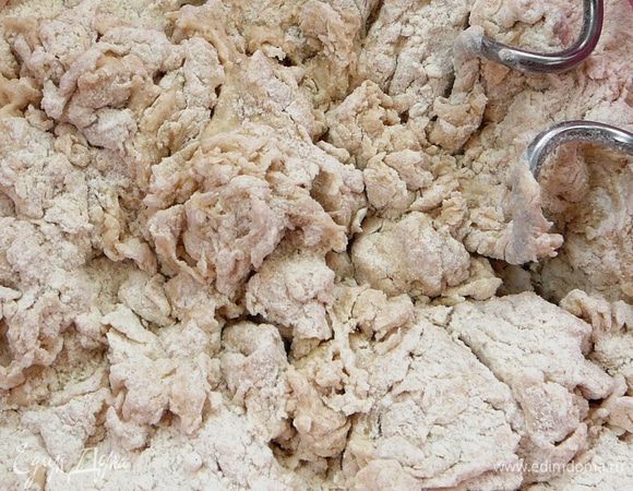 Рецепт приготовления пшенично-ржаного теста здесь http://www.edimdoma.ru/retsepty/42754-hleb-s-maslinami-ot-rishara-bertine