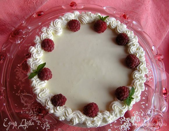 малиной и мятой :)