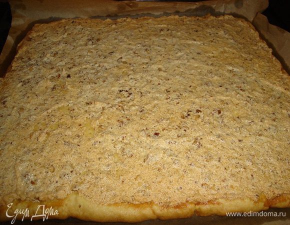 суфле должно зазолотиться.. а корж проверяем сухой зубочисткой..тесто немного поднимется..