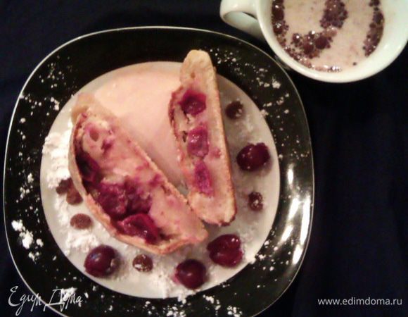 Мы угощались с какао=)) Приятного аппетита!!!