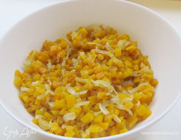 Тыкву  слегка остудить. Вам должно быть приятно и вкусно ее пробовать. Если что-то раздражает и не нравится, значит вы чего-то не доложили или переложили ))))