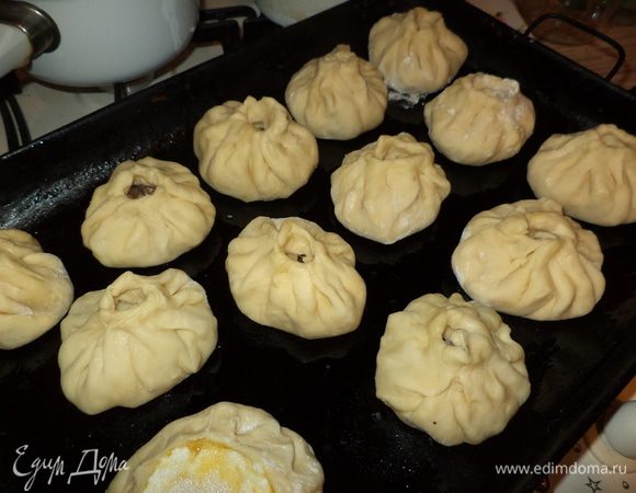 Уложим на противень и отправим в духовку 180* минут на 40