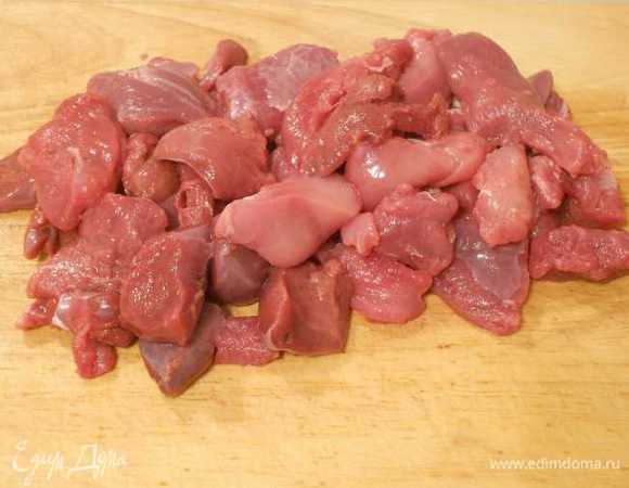 Вот такой был набор мяса. Не знаю кто тут кто.)))