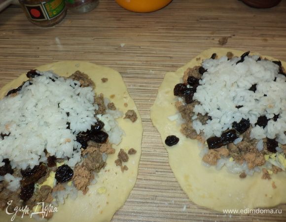 на этом в оригинале слои заканчиваются,но мне нравиться заканчивать рисом,поэтому -рис