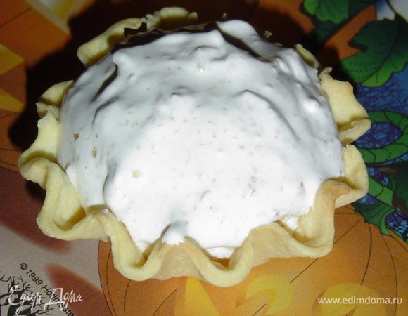 Этим кремом начиняем корзиночки.