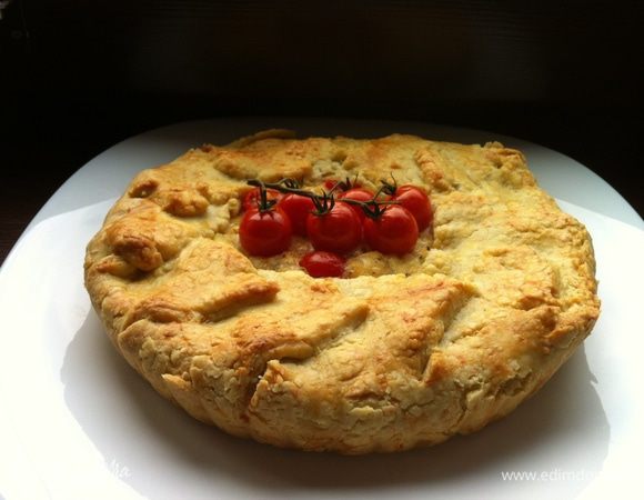 Выпекаем в предварительно разогретой до 190С духовке в течение 45 мин.