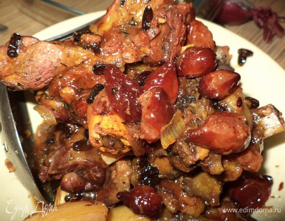 Зальем этим соусом мясо