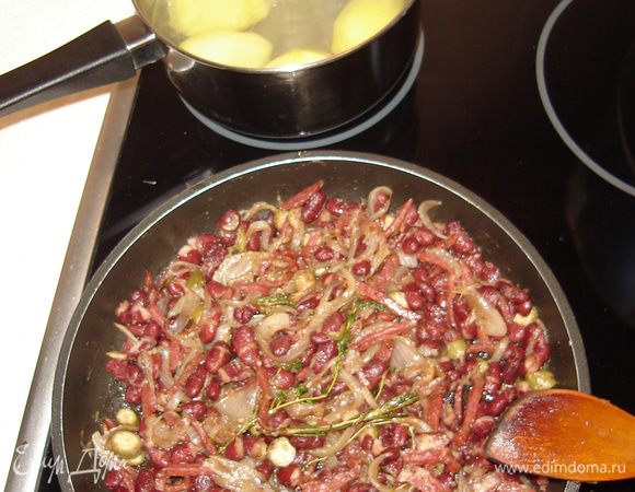 В это время готовим начинку.