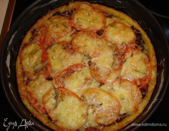 Выпекаем в предварительно разогретой духовке при температуре 200 град. в течение 10 минут и при 180-160 град. - 15-20 минут.