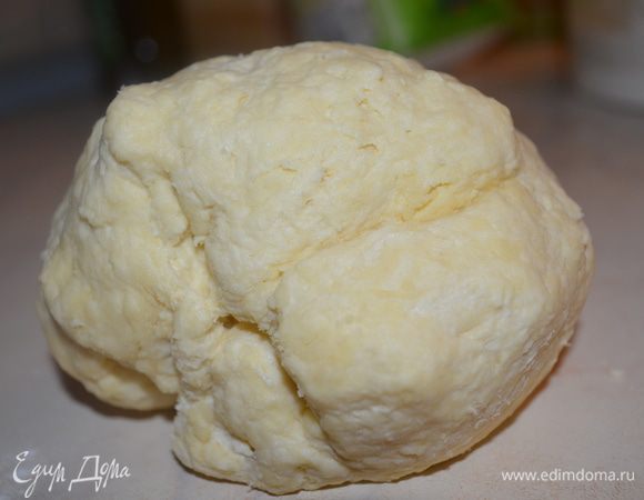 тесто скатываем в шар...