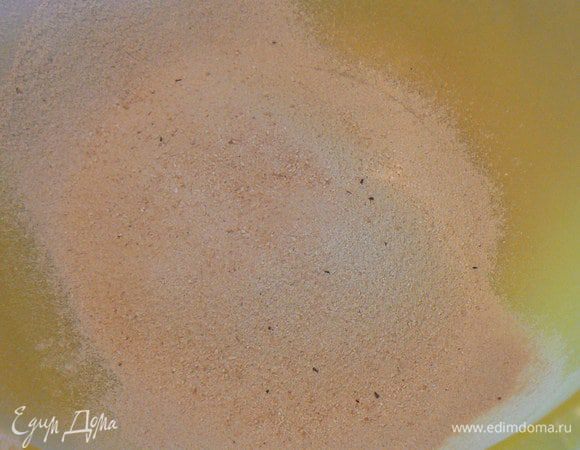 
Просеять гречневую муку