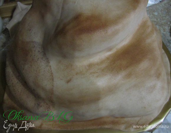 Пока можно подкрасить какао.