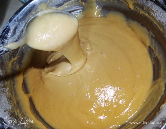 Вот таким вот, примерно, должно получится тесто.