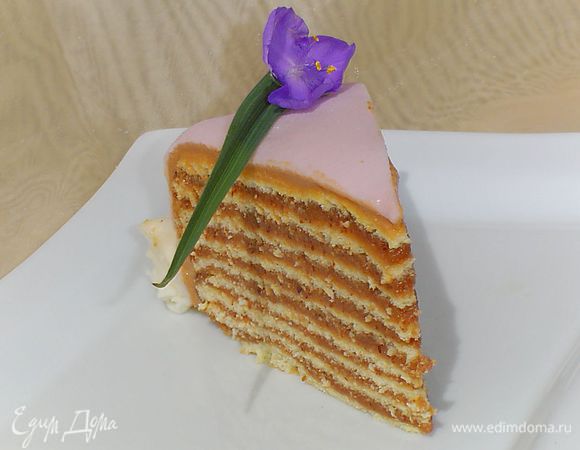 Торт очень вкусный!
Приятного аппетита!