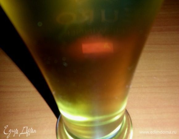 Пиво, как и масло, желательно из холодильника!